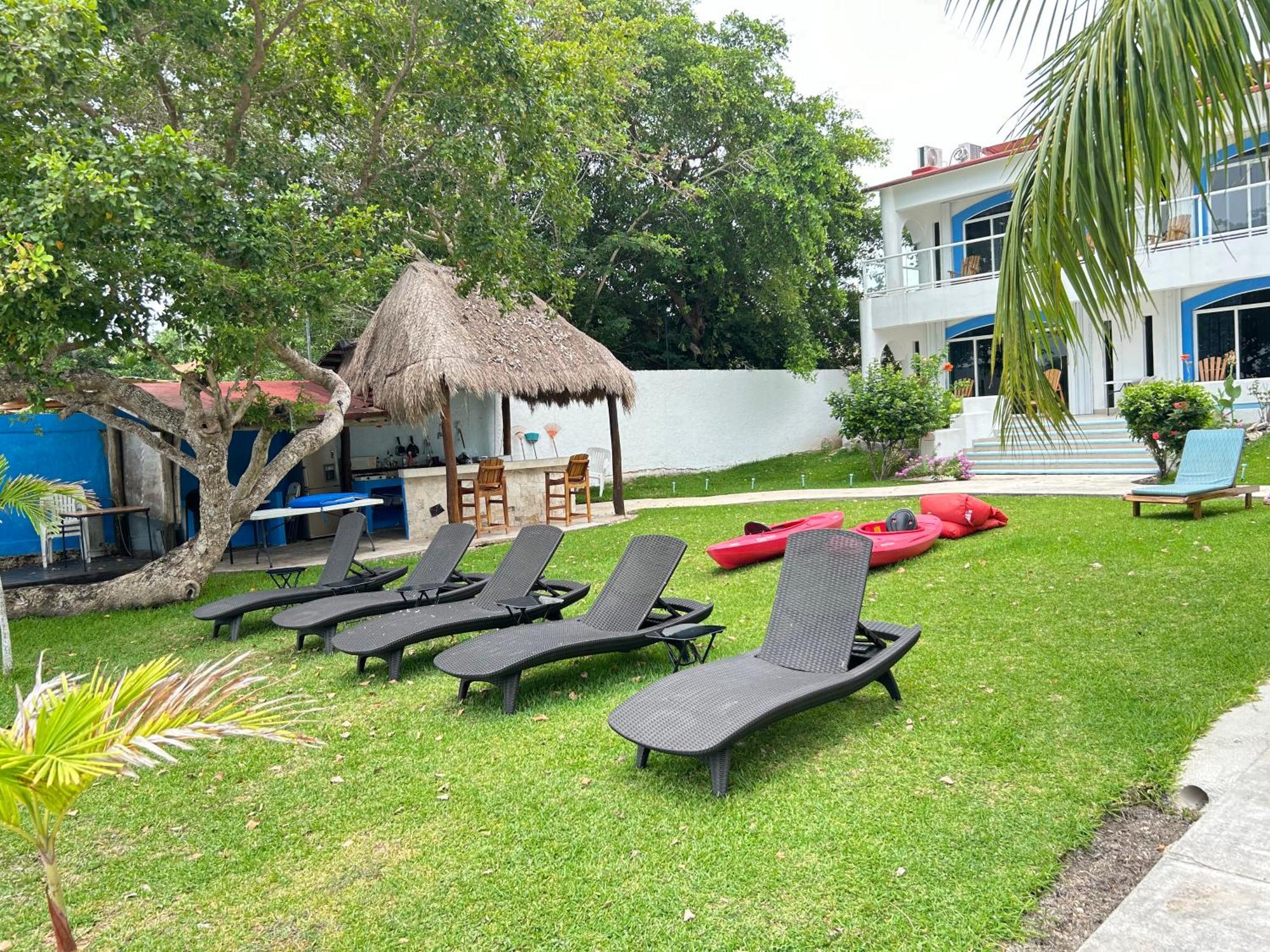 Departamentos Blue Bacalar Apartman Kültér fotó