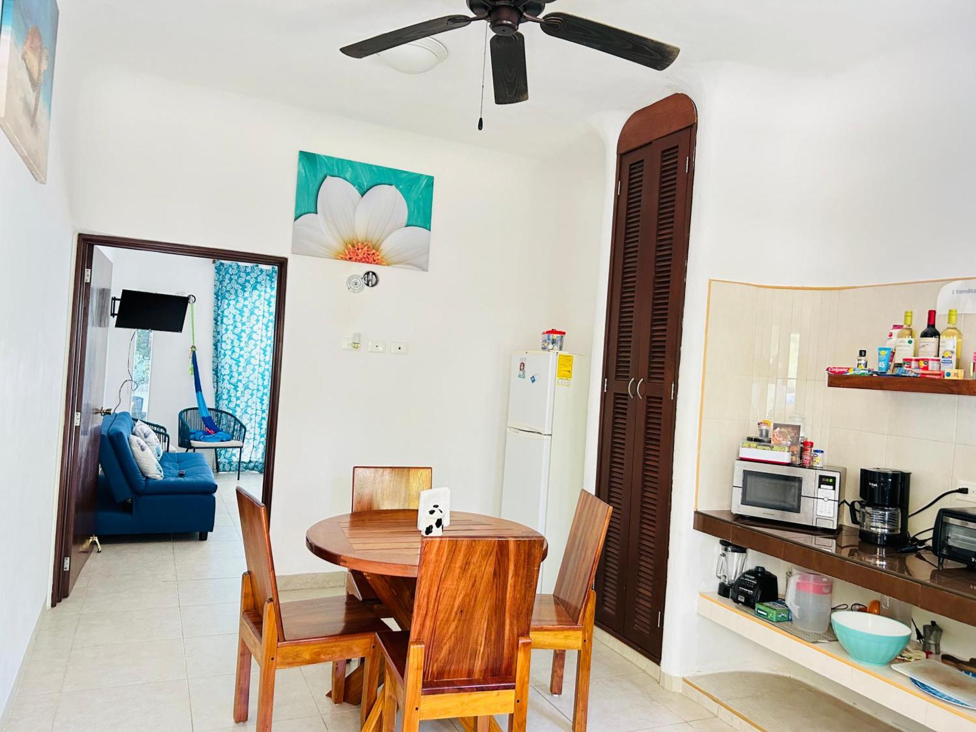Departamentos Blue Bacalar Apartman Kültér fotó